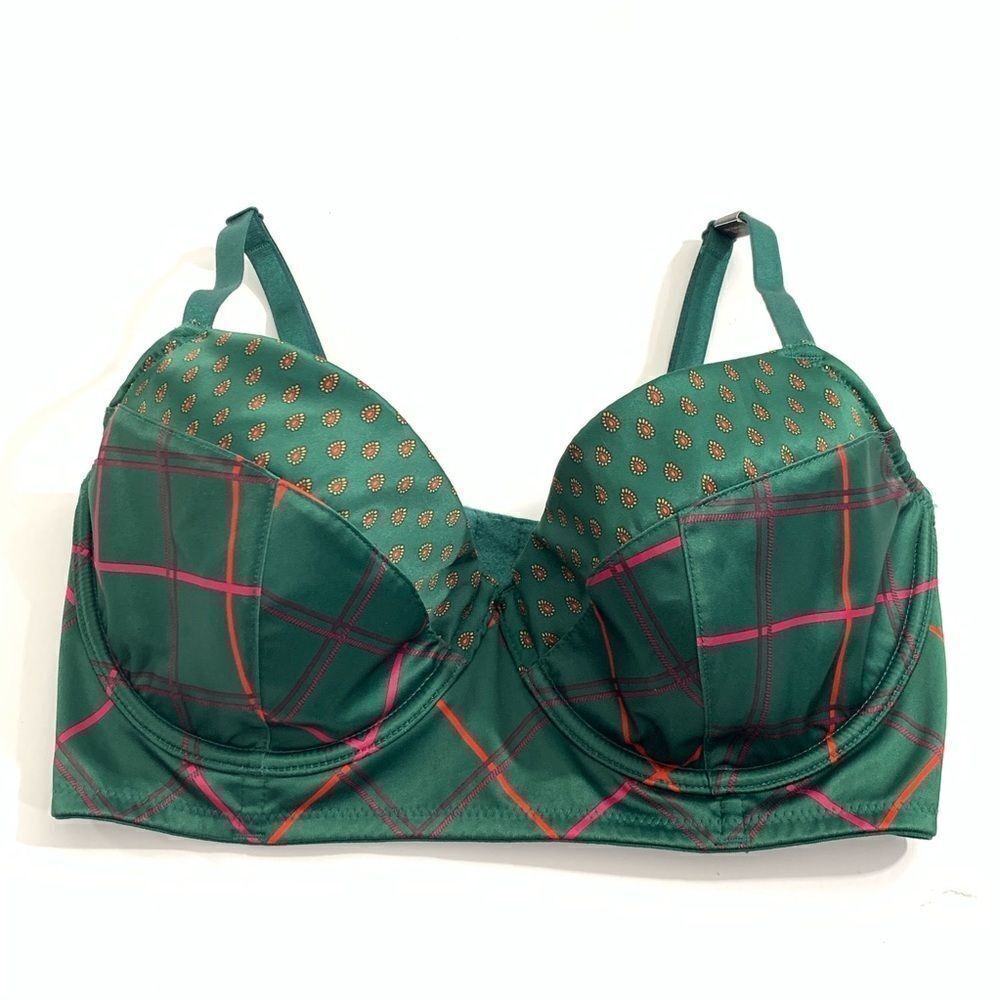 Victorias Secret FASHION SHOW Very Sexy Lined Demi long line Satin Bra 34DD